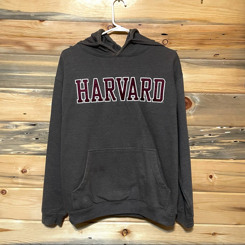 Gray Harvard sweat shirt